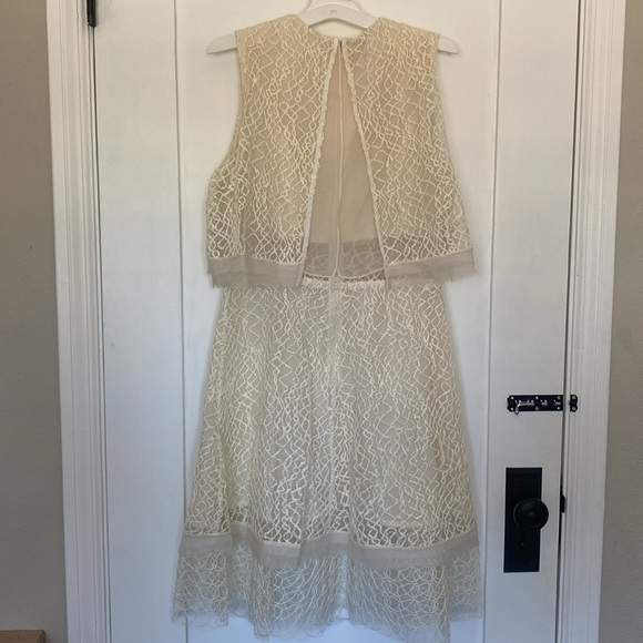 Jonathan Simkhai Designer Ivory Dress - Picture 3 of 5